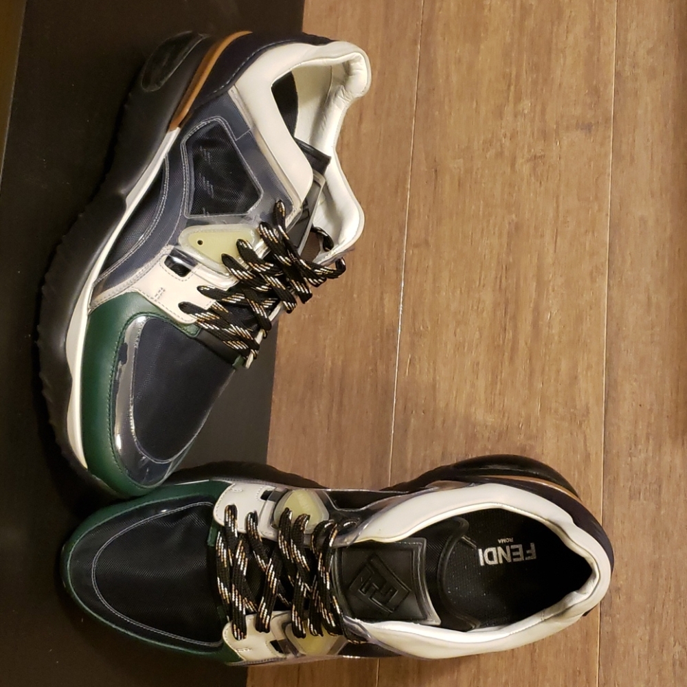 Fendi PVC Mix Chunky Sneakers